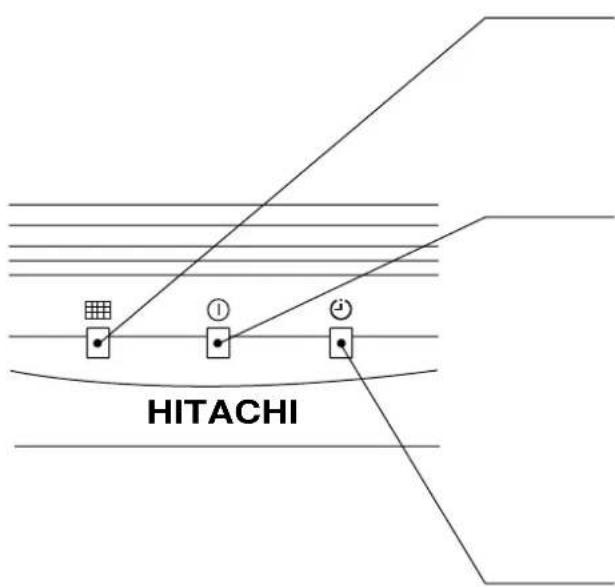 HITACHI RAK35NH4 - INDOOR UNIT INDICATORS - 1