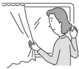 HITACHI RAS18CH1 - curtain or blinds - 1