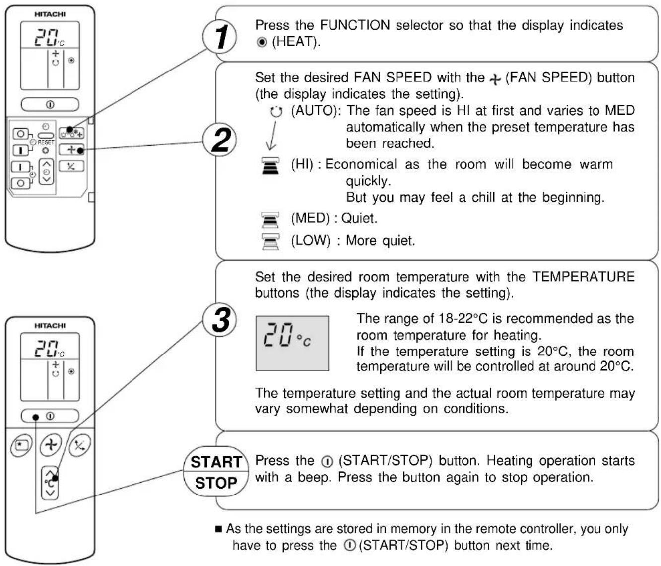 HITACHI RAS18CH1 - Precautions for Use - 2