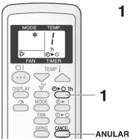 SHARP CV-P09FR - FUNCIONAMIENTO CON EL TEMPORIZADOR DE DESACTIVACIÓN EN UNA HORA - 1