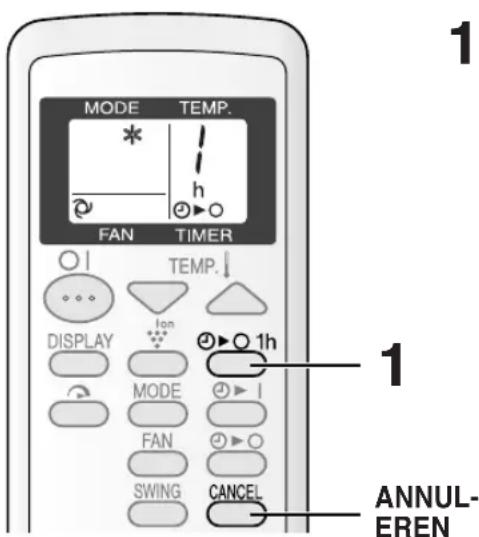 SHARP CV-P09FR - ÉÉN-UURS TIMER - 1