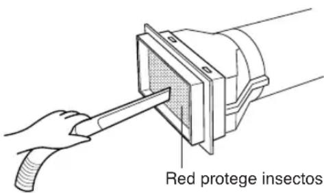 SHARP CV-P09FR - LIMPIEZA DE LA RED PROTEGE INSECTOS - 1