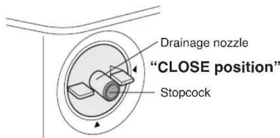 SHARP CV-P09FR - Removal of the exhaust hose - 2