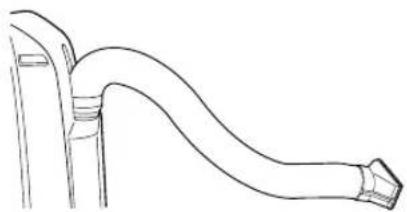 SHARP CV-P09FR - Installation of the exhaust hose - 6