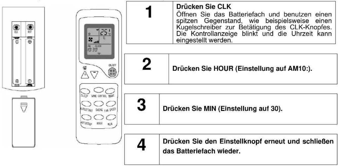 TRISTAR AC-5418 - EINSTELLEN DER UHRZEIT - 1