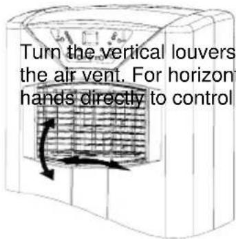 TRISTAR AC-5493 - Regulating the air flow direction - 1