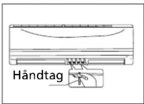 ZIBRO SC 3050 - Justering af den vandrette luftstrøms retning (op-ned) - 1