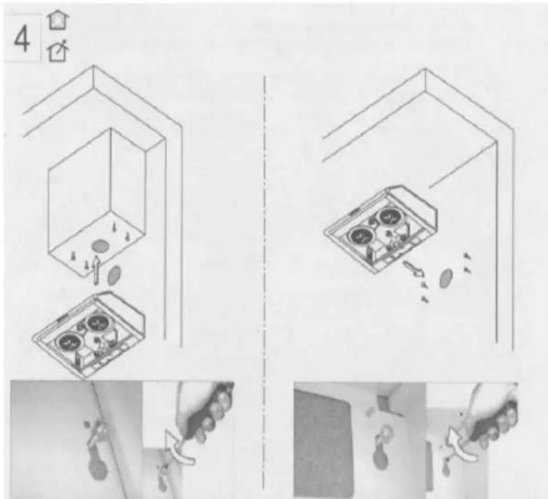 BAUMATIC STD6.2SS - KITCHEN UNIT / UNDERSIDE OF CABINET INSTALLATION - 1
