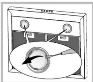 INDESIT IHT 6.5 C M IX - Sostituzione delle lampade - 1