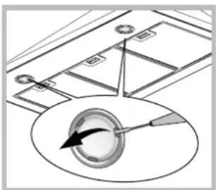INDESIT IHP 9.5 C M IX - De lampen vervangen - 1