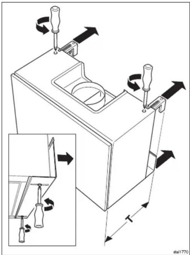 MIELE DA 186 - Réglage de la profondeur - 1