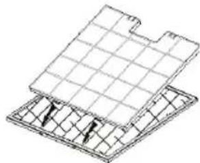 Pelgrim BKE950MAT - Carbon filter - 1