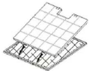 Pelgrim BSK1250RVS - Carbon filter - 1