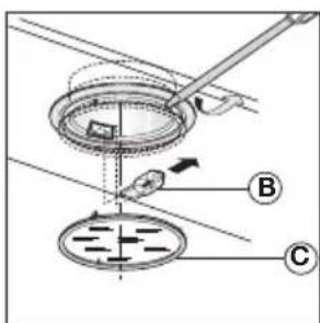 Pelgrim BSK1250RVS - Les lampes - 1