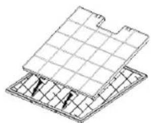Pelgrim BSK1250RVS - Koolstofffilter - 1
