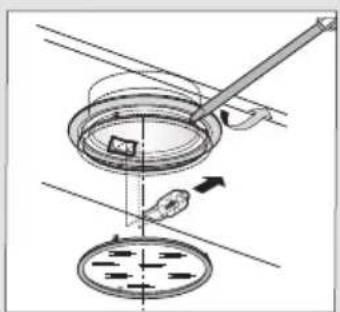 Pelgrim BSK900RVS - Lampen auswechseln - 1