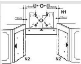 Pelgrim GWA720KOR - Mounting the exhaust hood on the side walls - 1