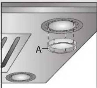 Pelgrim ISW670RVS - Changing the halogen lamps - 1