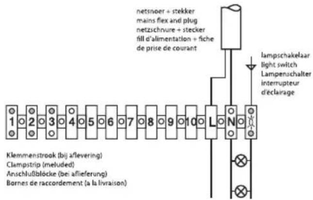 Pelgrim MWA100KOR - Aansluitschema's - 1
