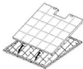 Pelgrim RKE1280LRVS - Kohlefilter - 1
