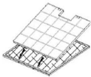 Pelgrim RSK984LRVS - Carbon filter - 1