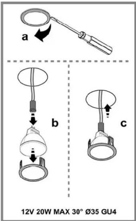 SCHOLTES HSG 98 - Ersetzen der Lampen - 1