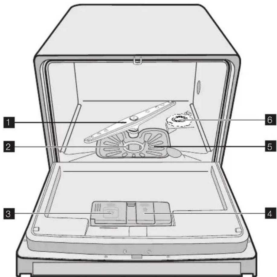 AEG F55200VI0 - DESCRIPTION DE L'APPAREIL - 1