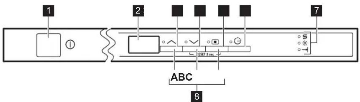 Atag VA6111MT - Bedieningspaneel - 1