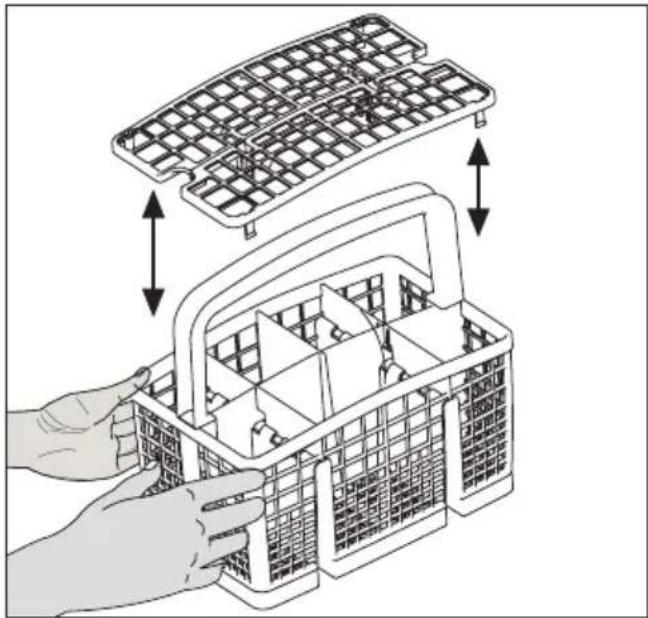 BLOMBERG GSN 9483 XB20 - Movable silverware basket (depends on the model) - 2