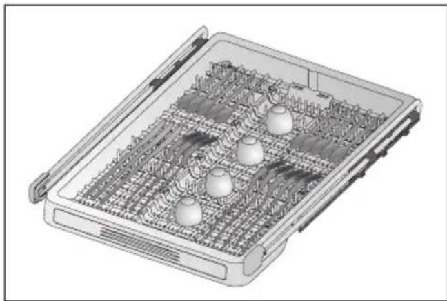 BLOMBERG GSN 9585 XB - Ceiling silverware basket - 1
