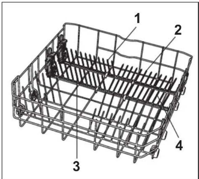BLOMBERG GVN 9220 - folding plate support rods (depends on the model) - 1