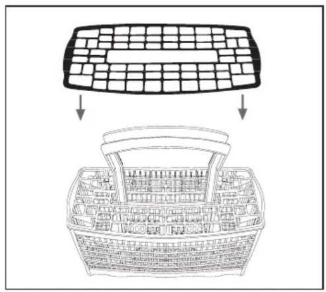 BLOMBERG GVN 9480 XBXL - Variable cutlery basket (depends on the model) - 9