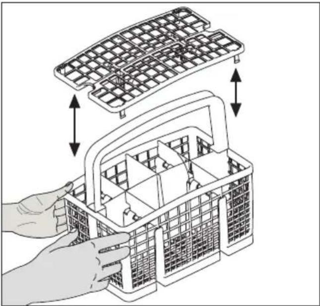 BLOMBERG smarTouch W20 - Movable silverware basket (depends on the model) - 2