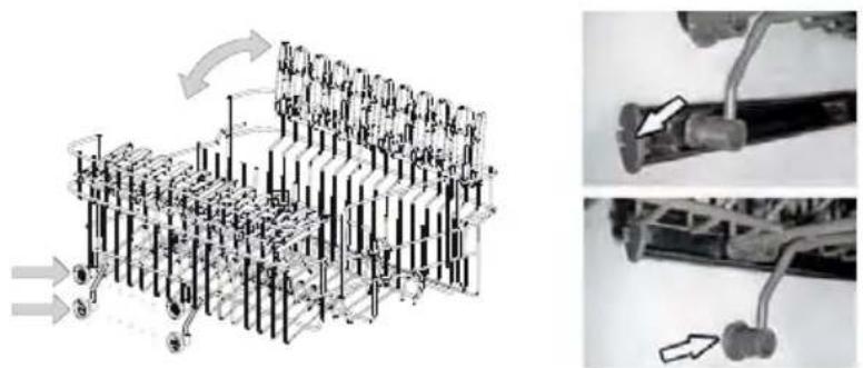 ETNA TFI8006ZT - Adjusting the height of the upper basket - 1
