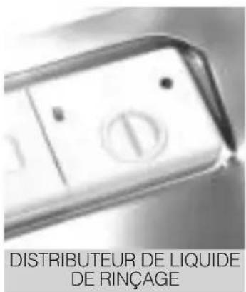 DISTRIBUTEUR DE LIQUIDE DE RINÇAGE