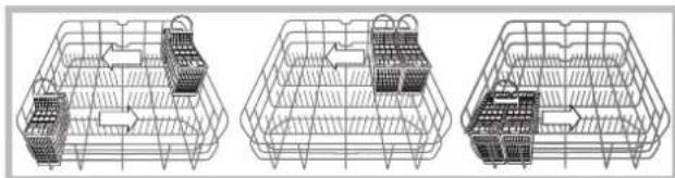 HOTPOINT LDF 12314E EU - Kosz na sztućce - 2