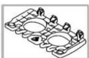 HOTPOINT LDF 12314E EU - The height of the upper rack should ideally be adjusted WHEN THE RACK IS EMPTY. - 4