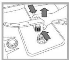 HOTPOINT LFF 8314E X EU - Reinigung der Sprüharme - 2