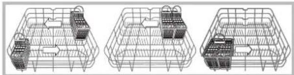 HOTPOINT LFSA+ 2164 A IX - Bestekkorf - 2
