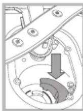 HOTPOINT LFSA+ 2164 A IX - Reinigung der Filtersiebe - 4
