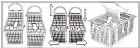 HOTPOINT LFT 116 A_HA - Cutlery basket - 1