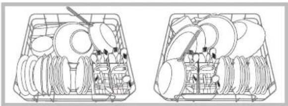 HOTPOINT LFT 116 A_HA - Nunca levante ou abaixo o cesto por um só lado. - 4