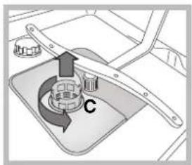 HOTPOINT LST 329 AX_HA - Limpar os filtros - 1