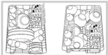 HOTPOINT LSTA+ 329 AX/HA - De preferência, regule a altura do cesto superior quando estiver VAZIO. - 3