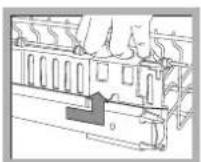 HOTPOINT PFT 834X - NEVER lift or lower the rack on one side only. - 2