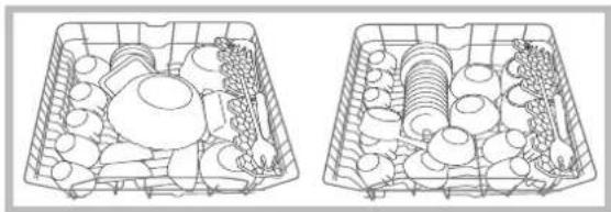 INDESIT DFG 251 - Höheneinstellung des Oberkorbes - 3