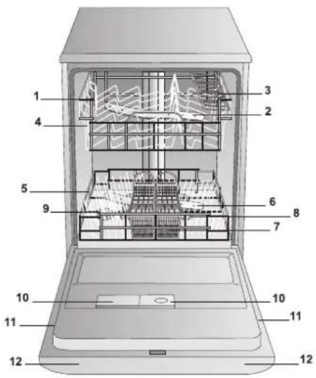 INDESIT DIF 04 - Vista d'insieme - 1