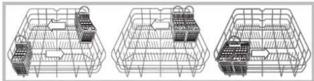 INDESIT DIF 26 - Cesto de los cubiertos - 2