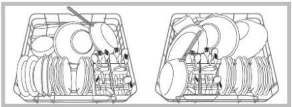 INDESIT DIF 26 - Regular la altura del cesto superior - 4