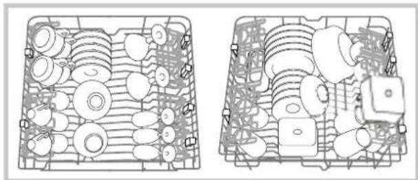 INDESIT DIF 34 - Cesto superior - 1